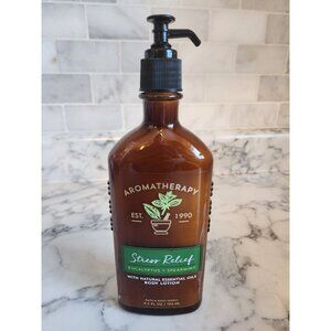 Aromatherapy Stress Relief Body Lotion With Eucalyptus & Spearmint Natural Essen